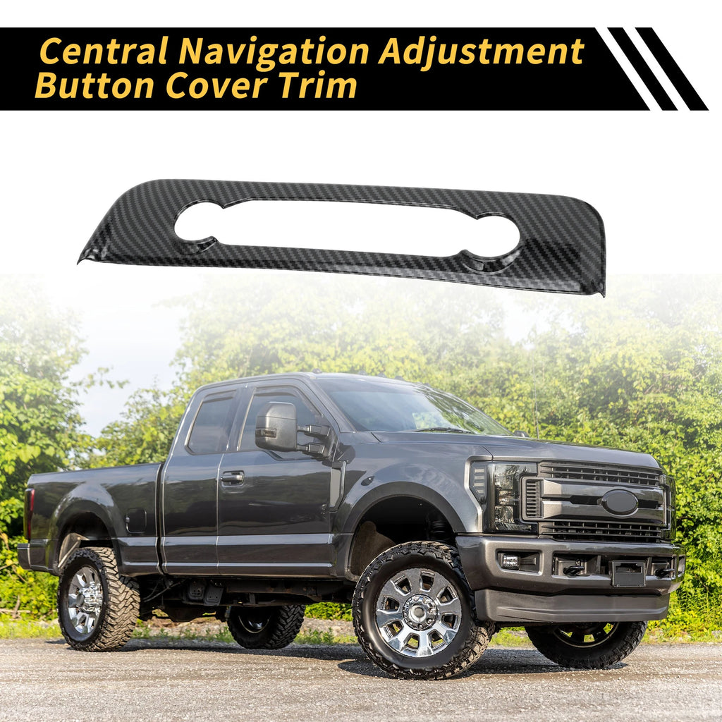 Carbon Fiber Navigation Adjustment Button Panel for Ford Maverick (2022–2024)