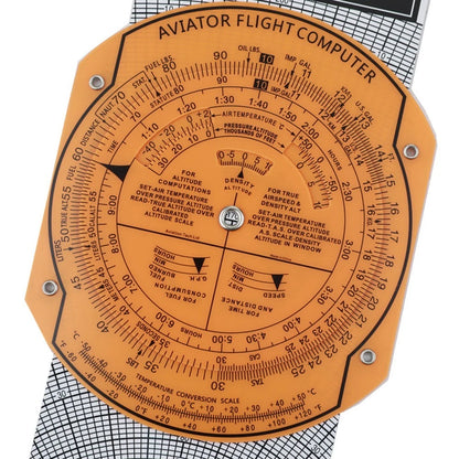 Aviation Plotter Calibrated Scale for Precision Measurements