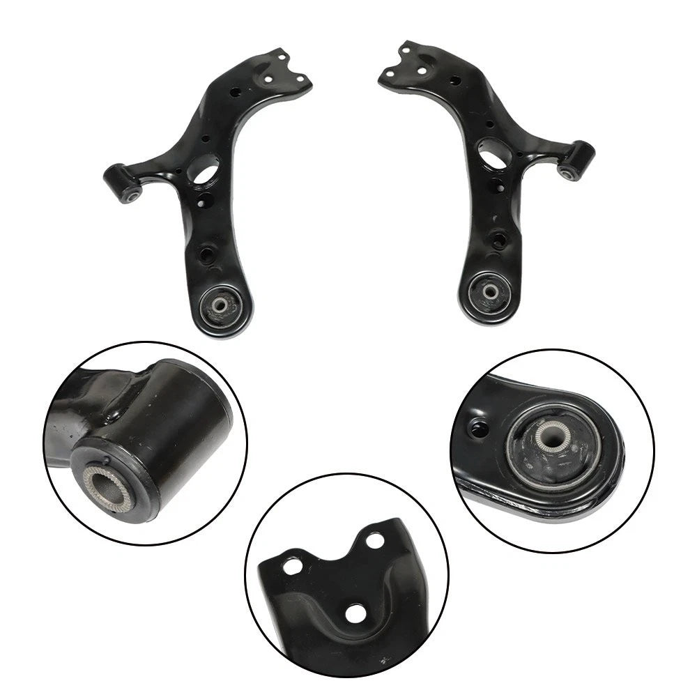 Set of 4 Front Lower Control Arms + Sway Bar Links for Toyota RAV4 (2006–2017)