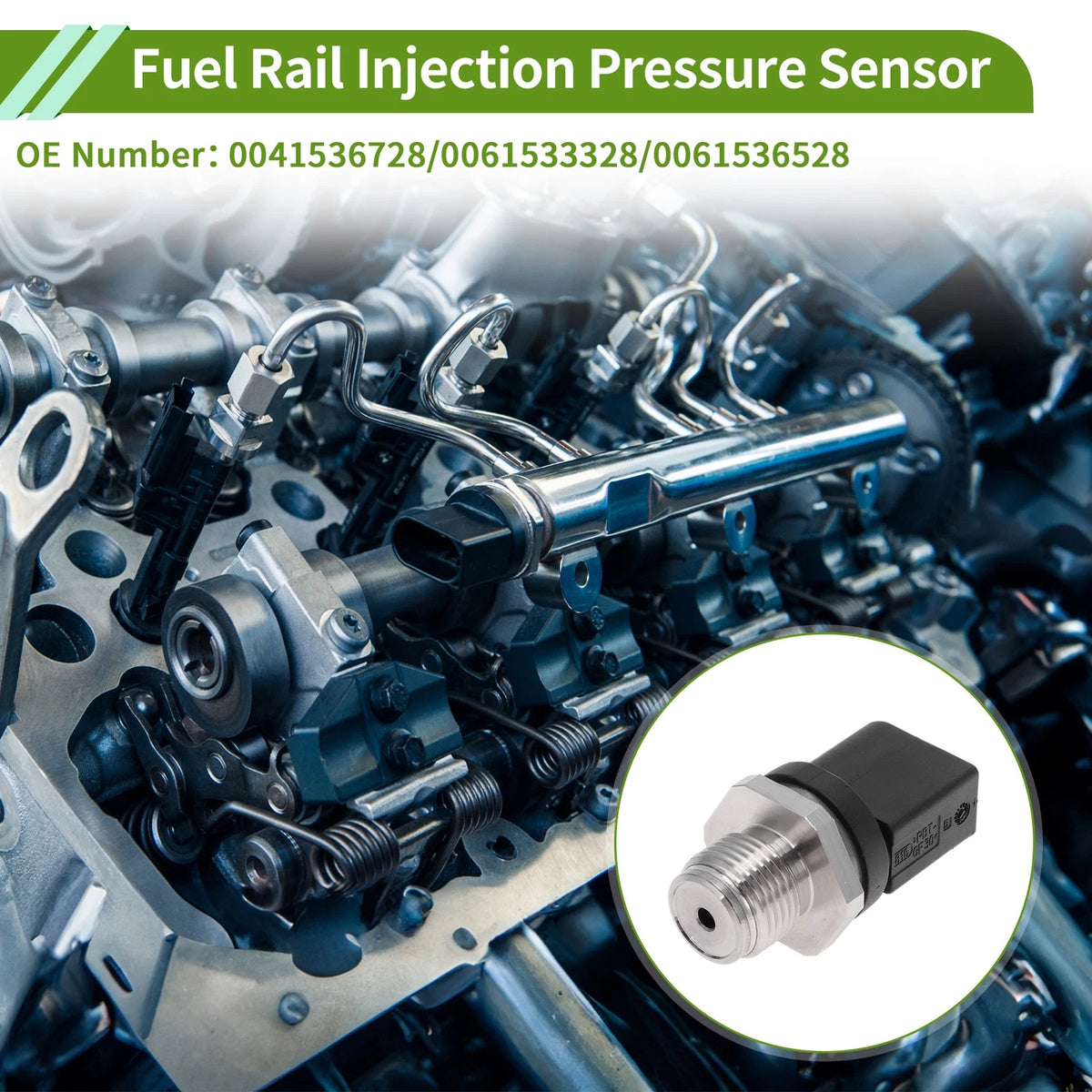 Fuel Injection Pressure Sensor No.0041536728 for Mercedes-Benz E320 (1997–2005)