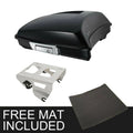 Matte Black Razor Trunk Solo Mount Rack for Harley Electra Glide (2014–2026)