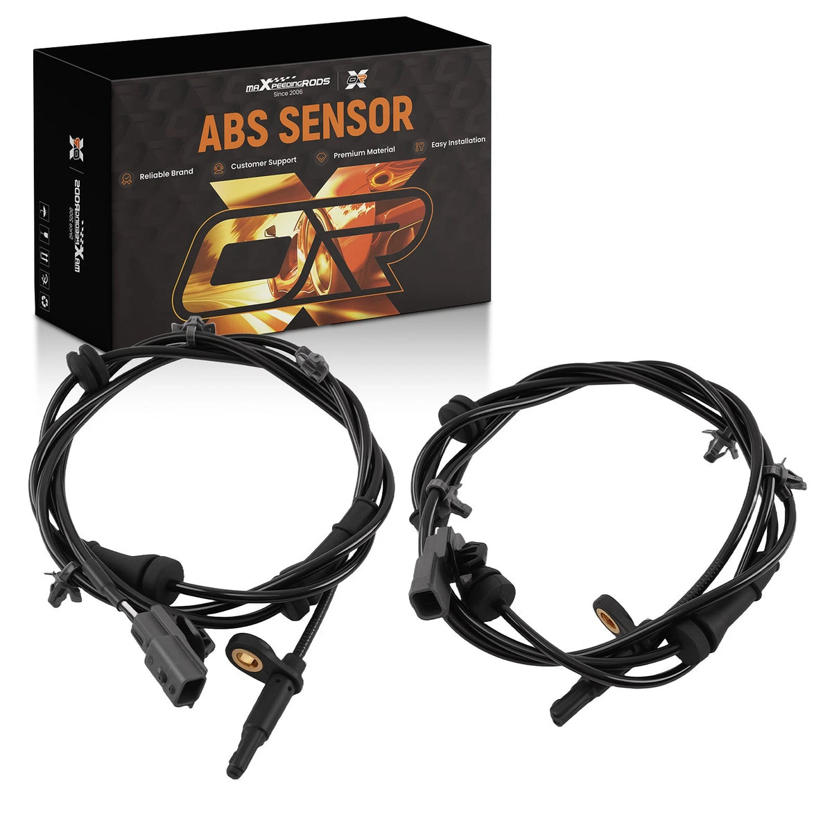 2X ABS Wheel Speed Sensor for Nissan Sentra (2013–2019) ALS2551