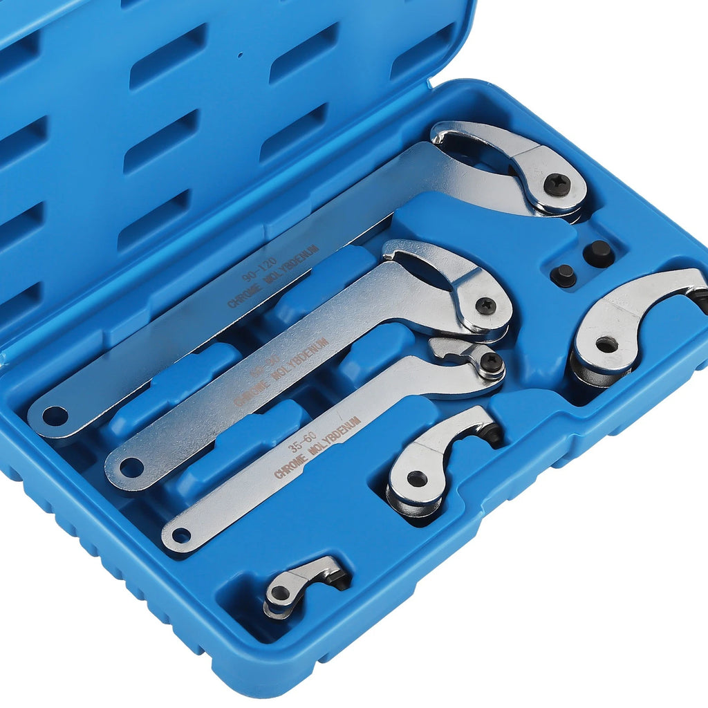 Hook Pin Wrench Spanner Tool Kit for Bicycle Nut Adjustment