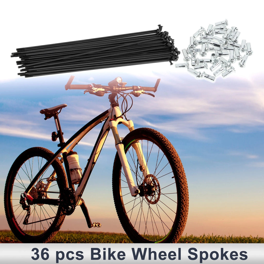 Bicycle Spokes Nipple Set 216mm Carbon Steel for Universal (2005–2015)