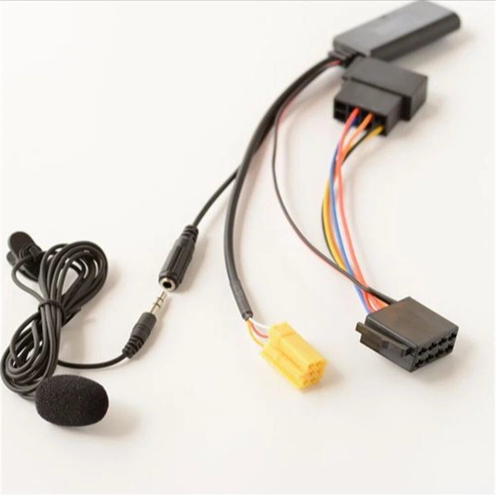 6 Pin Bluetooth 5.0 Aux Cable Adapter with Mic for Alfa Romeo 159 (2006–2011)