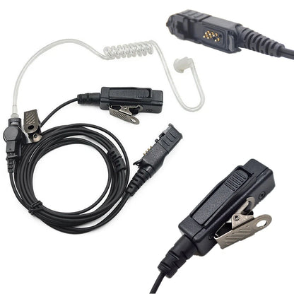 Multi-Pin Plug PTT Mic Headset for Motorola DEP550, DEP570, DP2000, DP2400, DP2600