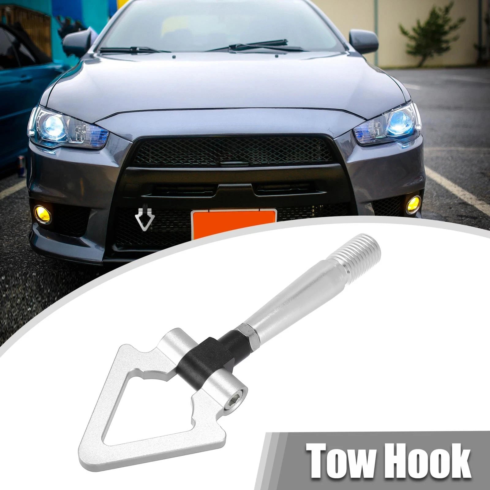 Tow Hook Screw On Triangle for Mitsubishi Lancer EVO X 10 (2008–2015)