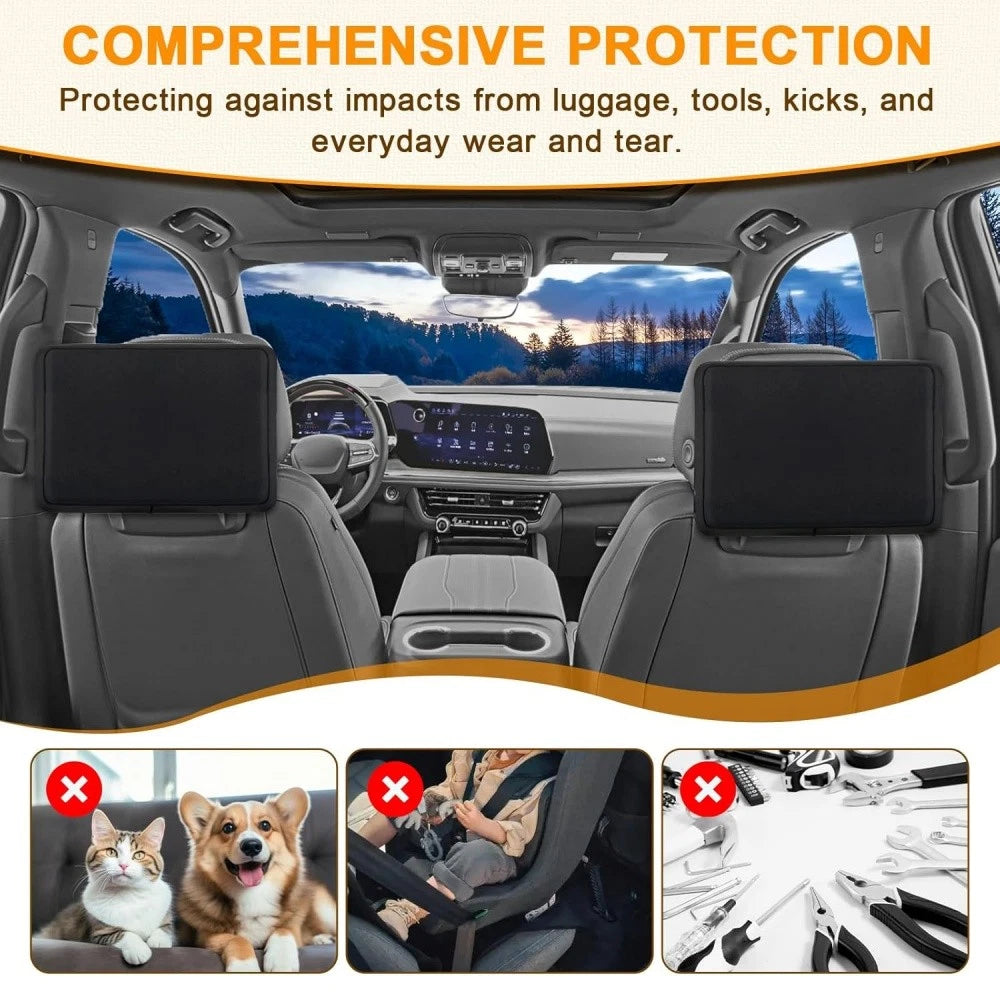 2Pcs Rear Entertainment Screen Protector for Cadillac Escalade (2015–2025)