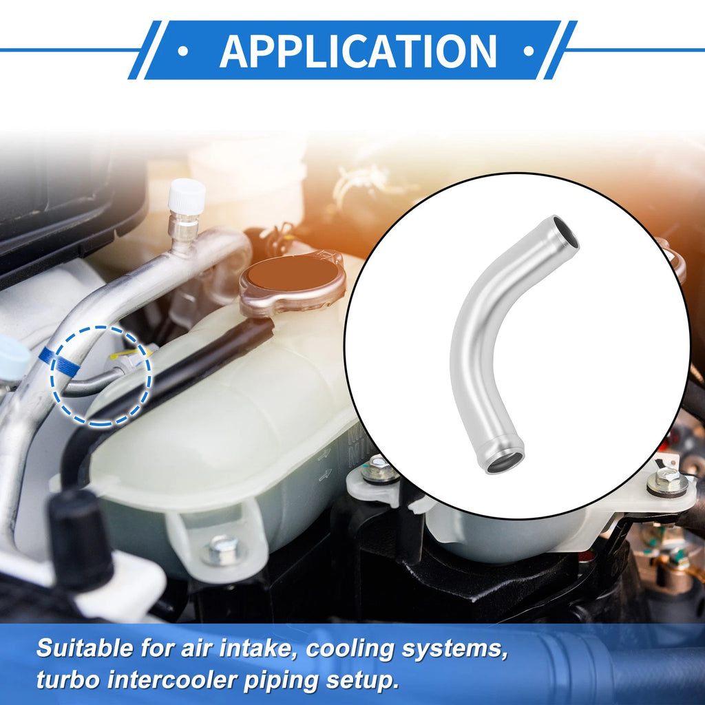 90° Intercooler Pipe 0.98" OD for Universal Applications (0.05" Thickness)