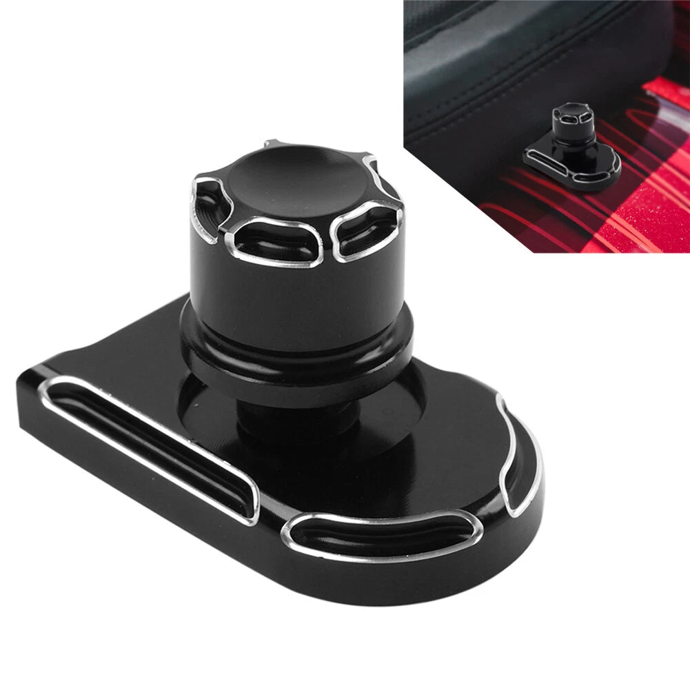 Rear Mudguard Seat Bolt Screw with Knob Cover Tab For Harley Touring 1996-2024