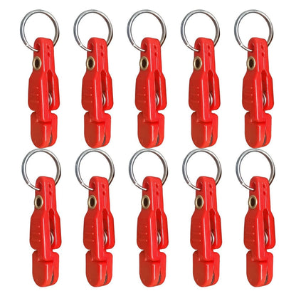 10pcs Quick-Release Clips for Sea Fishing