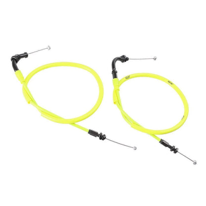 Throttle Cables for Honda CB400 (2003–2016) - Yellow