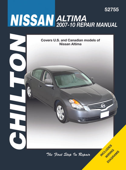 Chilton Repair Manual for Nissan Altima (2007–2010)