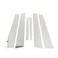 Door Pillar Window Trim Kit 6 Pcs Chrome Silver for Mercedes S-Class (2007–2013)