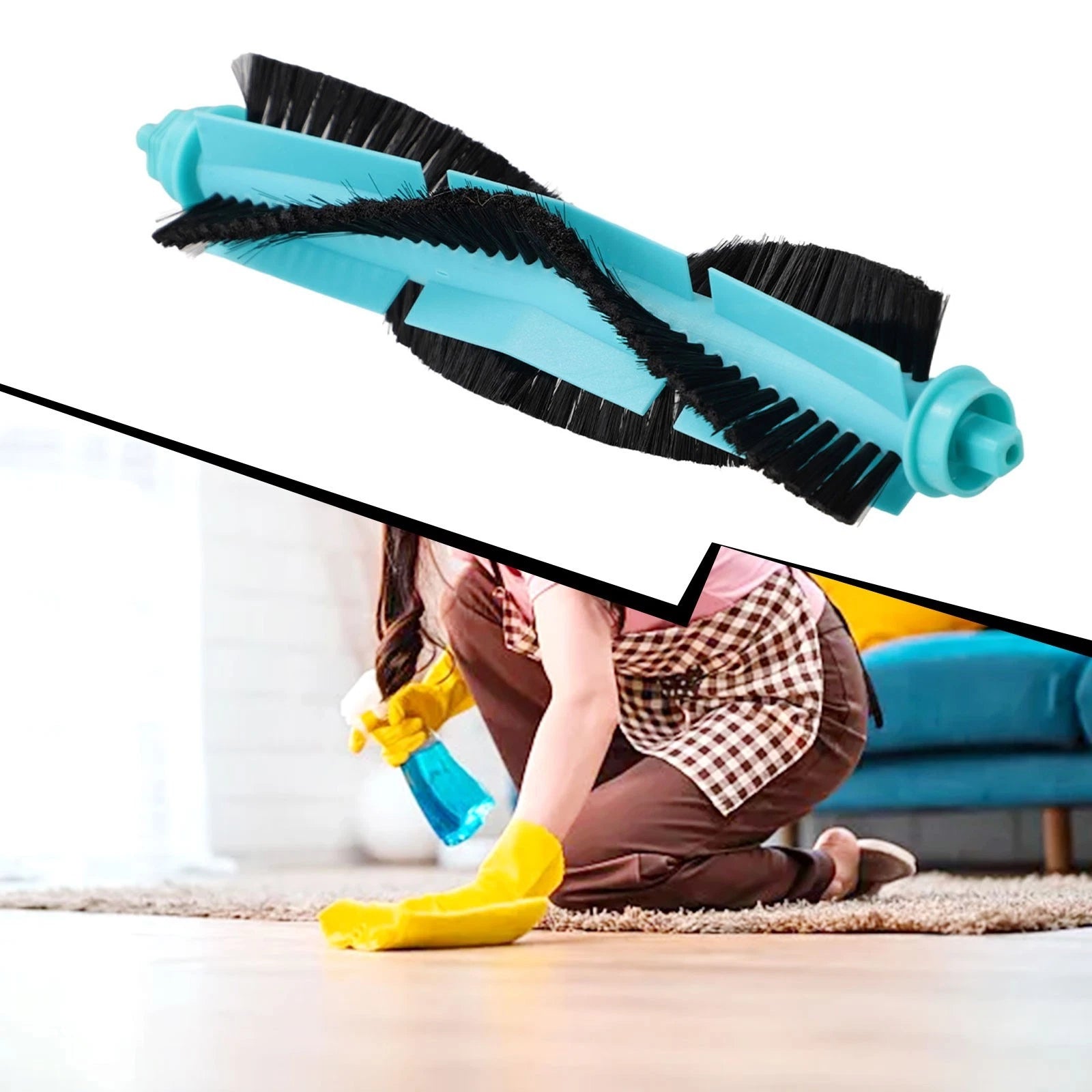 Roller Brush Attachment for Vacuum Cleaner (Replacement)