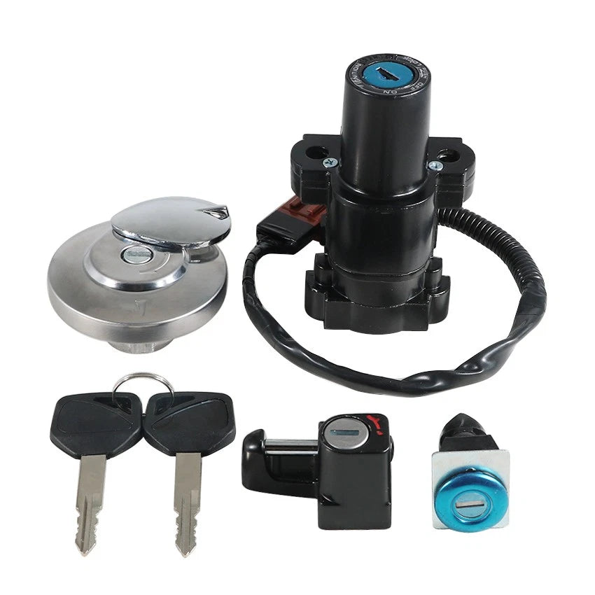 Ignition Key Switch & Fuel Tank Cap Lock Set for Honda CB400SS (2004–2009)