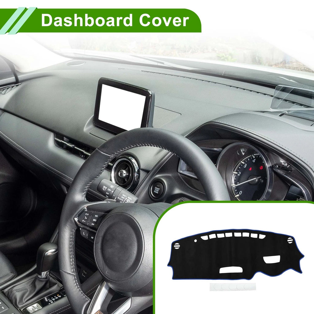 Dashboard Dash Cover Mat Sun Protector for Mazda CX-3 (2016–2022)