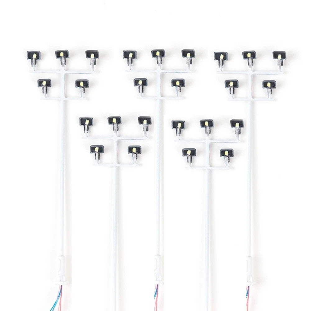 LED Street Light Model Lamp for HO Scale Model Railway (White Light)