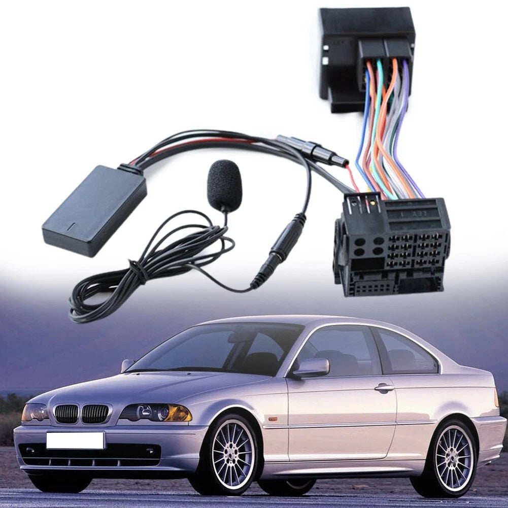 AUX IN Audio 12 Pin Cable Adapter for BMW X3 (E83)