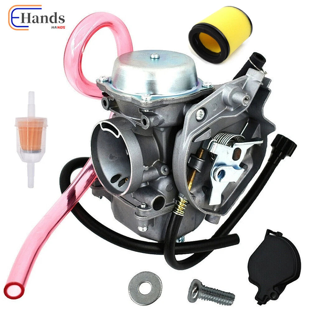 Carburetor w/ Air Filter for Arctic Cat ATV 250 300 (2001–2005) Replaces 0470-448