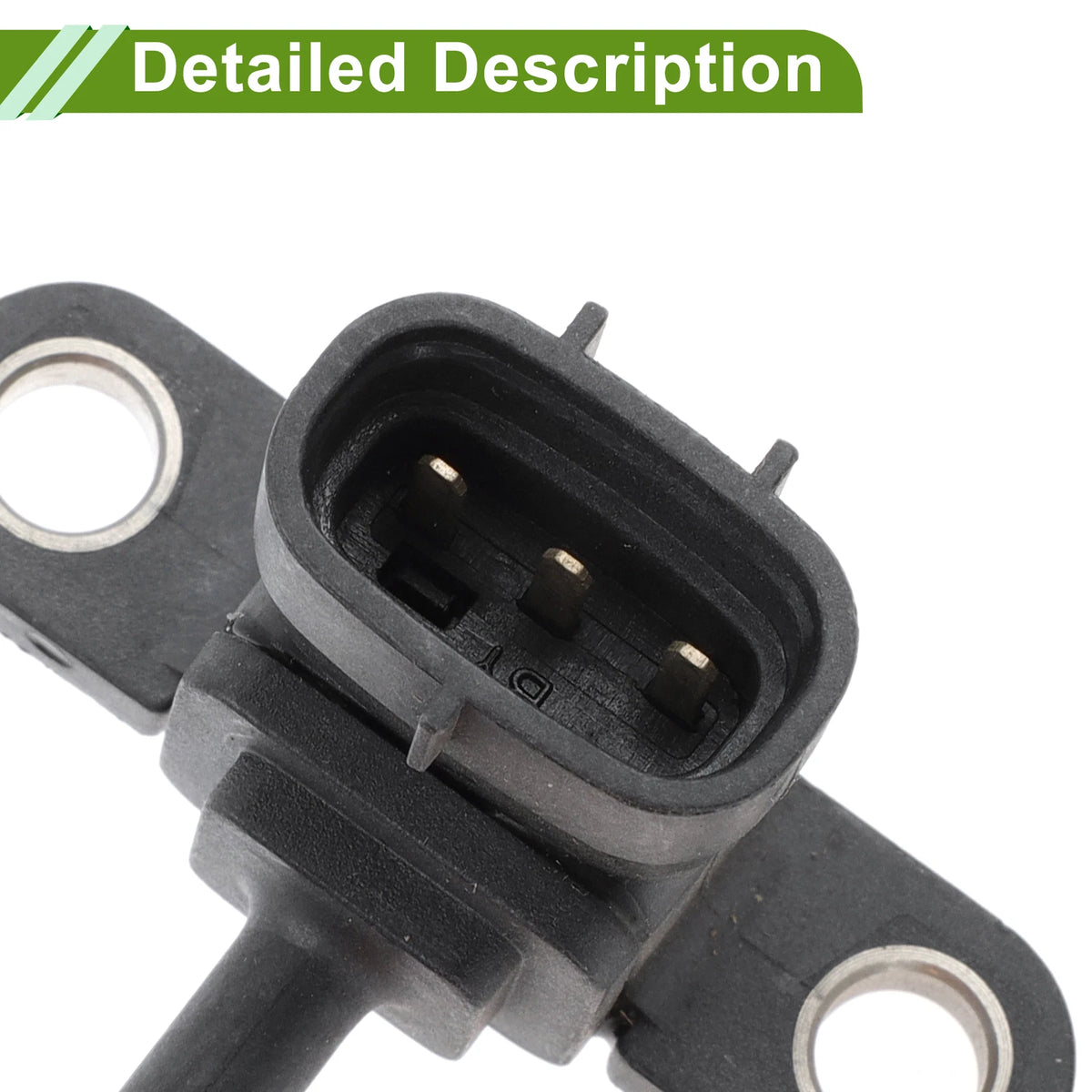 Crankshaft Position Sensor for Mitsubishi Fuso FV50L (1 Pc) Black Metal Plastic