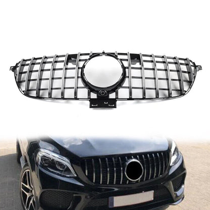 GTR Style Front Bumper Hood Grille for Benz GLE Class W292 C292 (2015–2019)