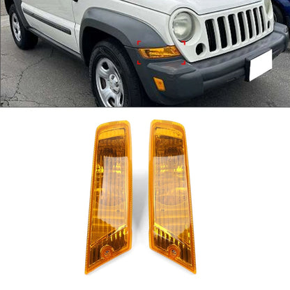 1 Pair Side Marker Turn Signal Light for Jeep Liberty (2005–2007)