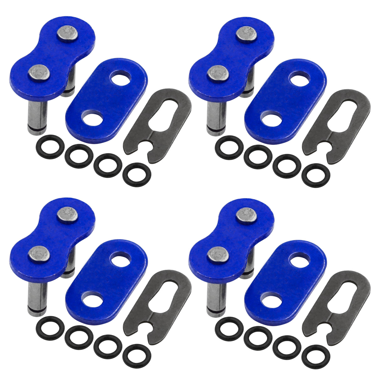 Chain Master Link With O-Ring Replacement for Motorcycle ATV (Blue) (2000–2024)