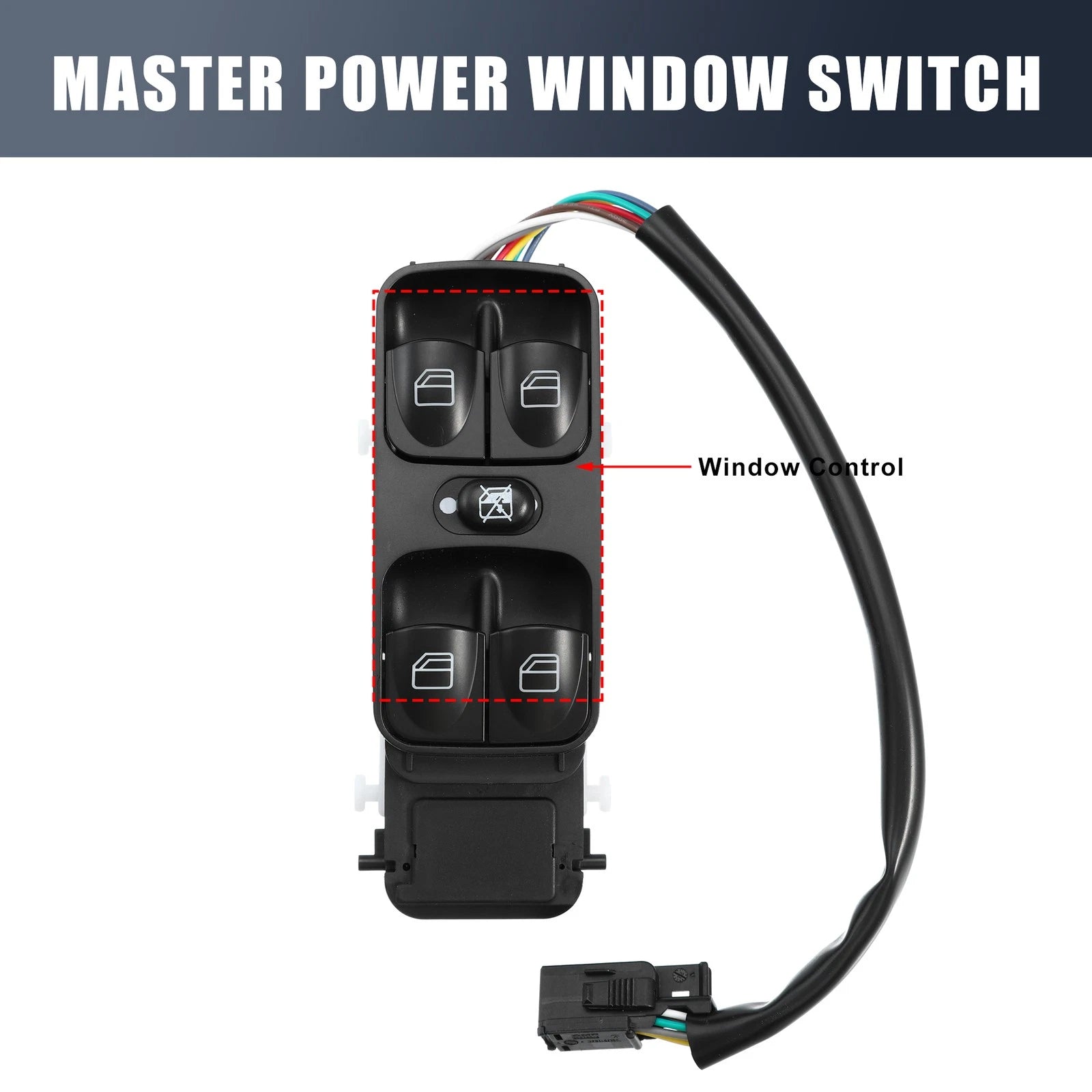 Power Window Switch Replacement for Mercedes-Benz G500 (2002–2008)