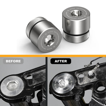 1" Front Fork Tube Extensions for Harley Street Glide FLHX, Tri Glide FLHTCUTG (2014–2023)