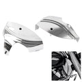 2X Chrome Front Fork Upper Frame Neck Cover for Yamaha XVS950 (2009–2015)