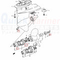 Lower Gearcase Seal with O-ring for Suzuki DT8 DT9.9
