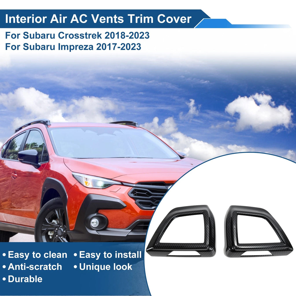 Center Console Air Vent Cover Trim Kit for Center Console (Front Left Right)