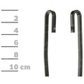 Front Pair Bosch Eco Wiper Blades for Mazda 2 DE (2007–2014)