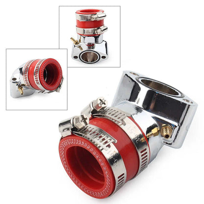 Intake Manifold for GY6 150cc Chinese Scooter GoKart (Performance, Red)