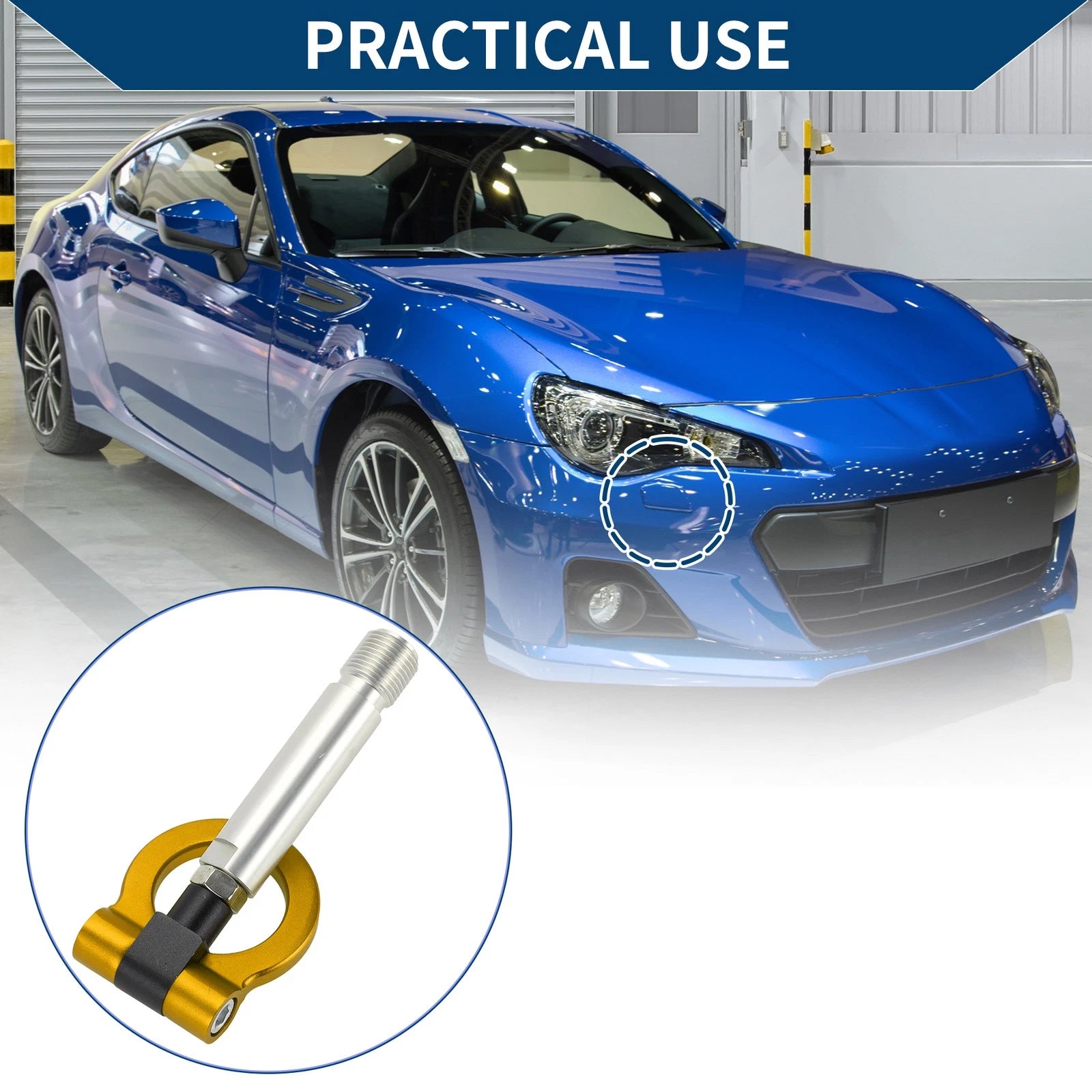 Tow Hook Metal Replacement for Toyota Yaris (2012–2020)