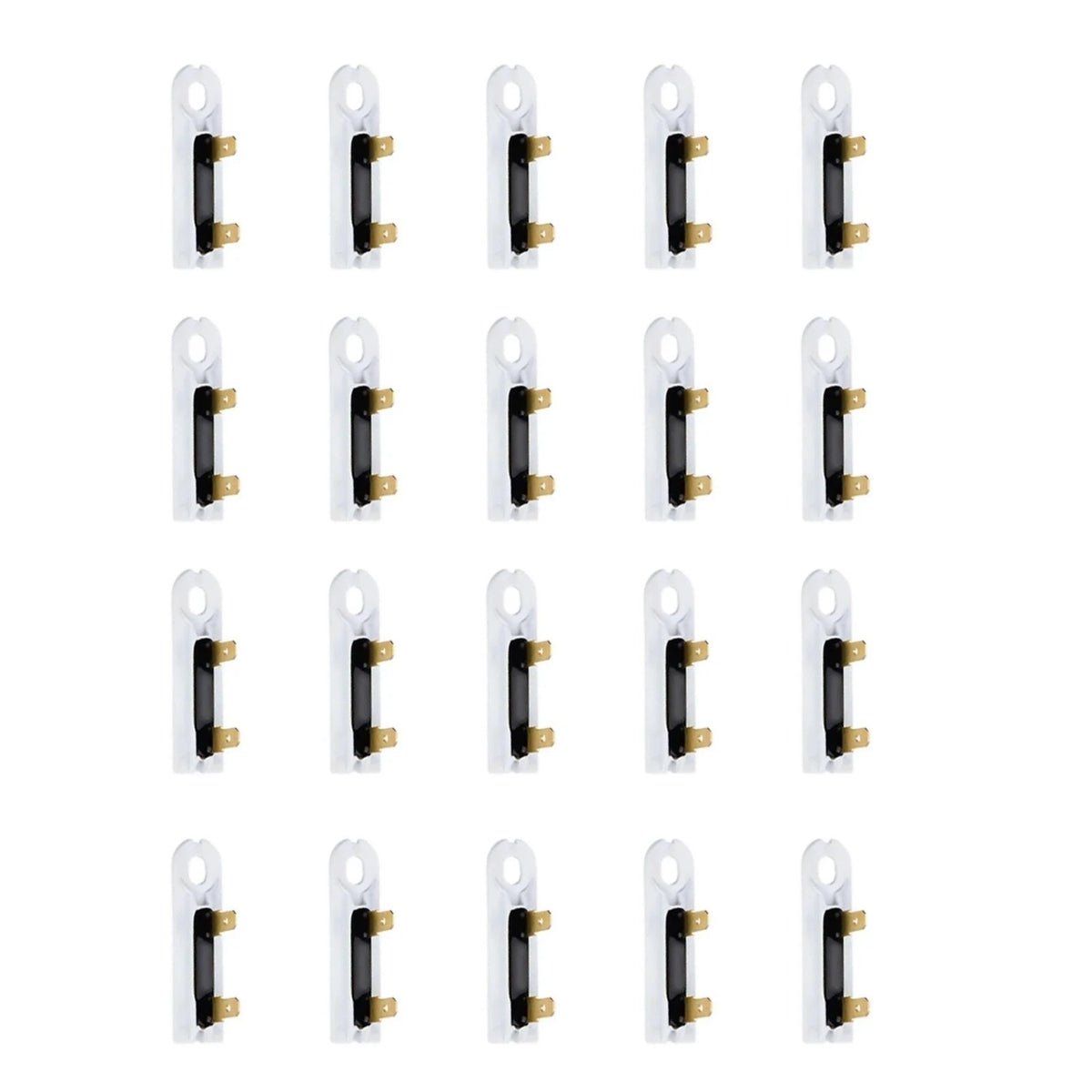 20 Pack Thermal Fuse WP3392519 for Kenmore Maytag (196F 91C)