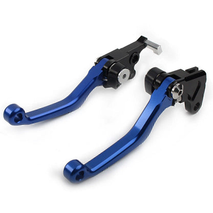 CNC Pivot Clutch Brake Levers for Suzuki DRZ400S/SM/E (2000–2022) - Blue