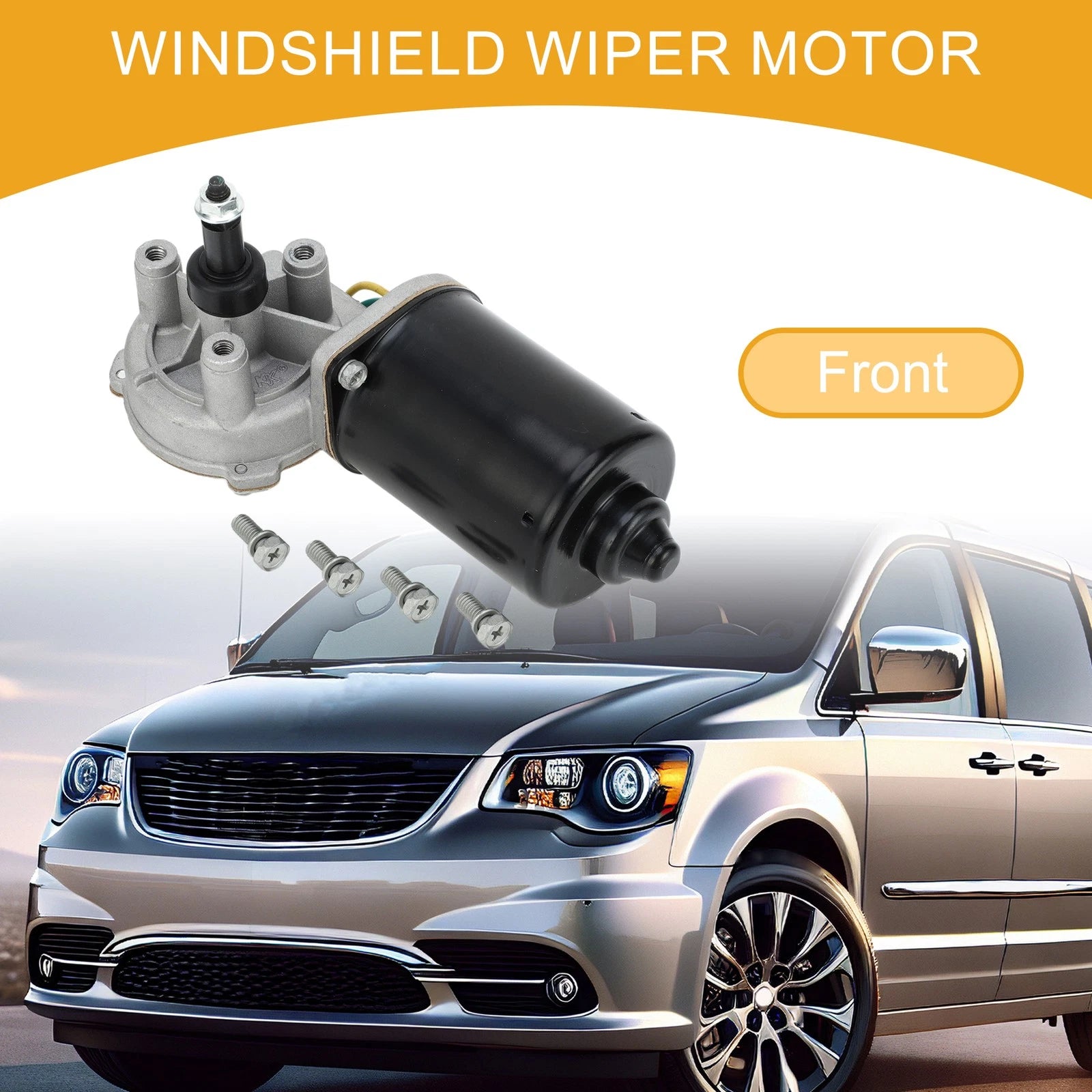 Front Windshield Wiper Motor Replacement for Chrysler Town & Country (1990–1995)