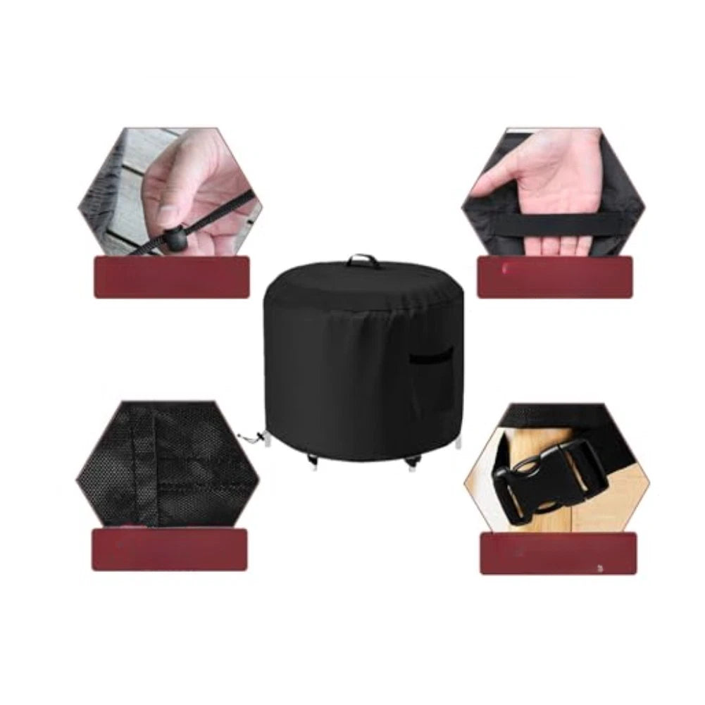 Waterproof Ice Bath Tub Cover for Portable Outdoor Use