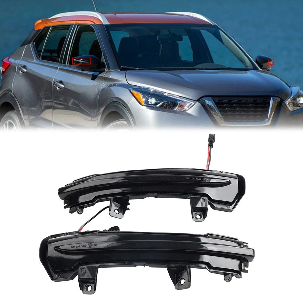Side View Mirror Turn Signal Light for Nissan Kicks P15, Note E12 (2017–2019)