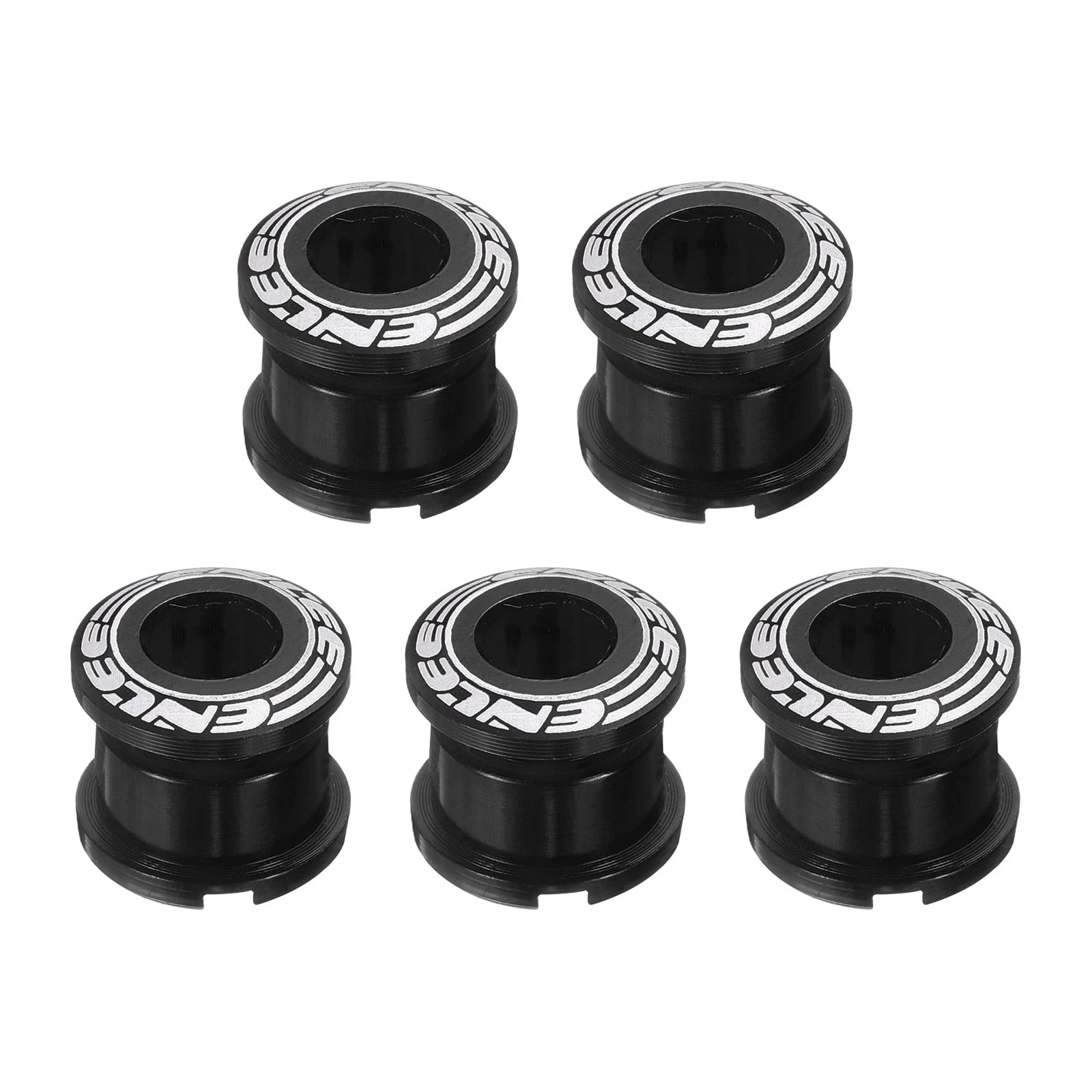 Chainring Bolts M8 Single Chainwheel Replacement for Bike (Aluminum) (Set)