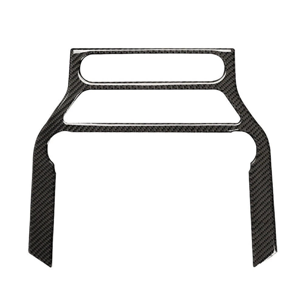 Carbon Fiber Multimedia Console Trim Panel for Ford Mustang (2015–2019)