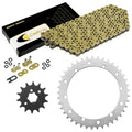 Drive Chain & Sprockets Kit Golden O-Ring Replacement for Yamaha Banshee (1989–2006)