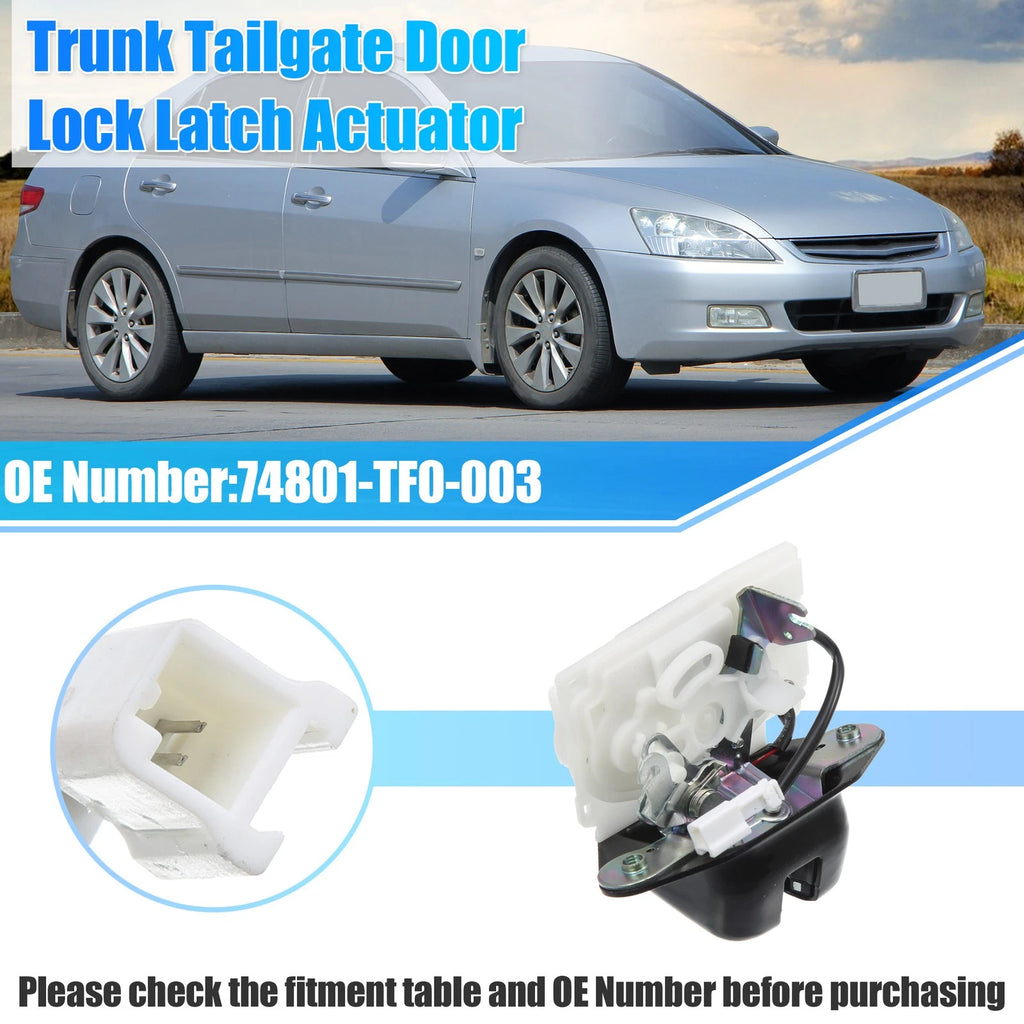Tailgate Latch Actuator Rear Replacement for Honda Fit Jazz (2008–2014)