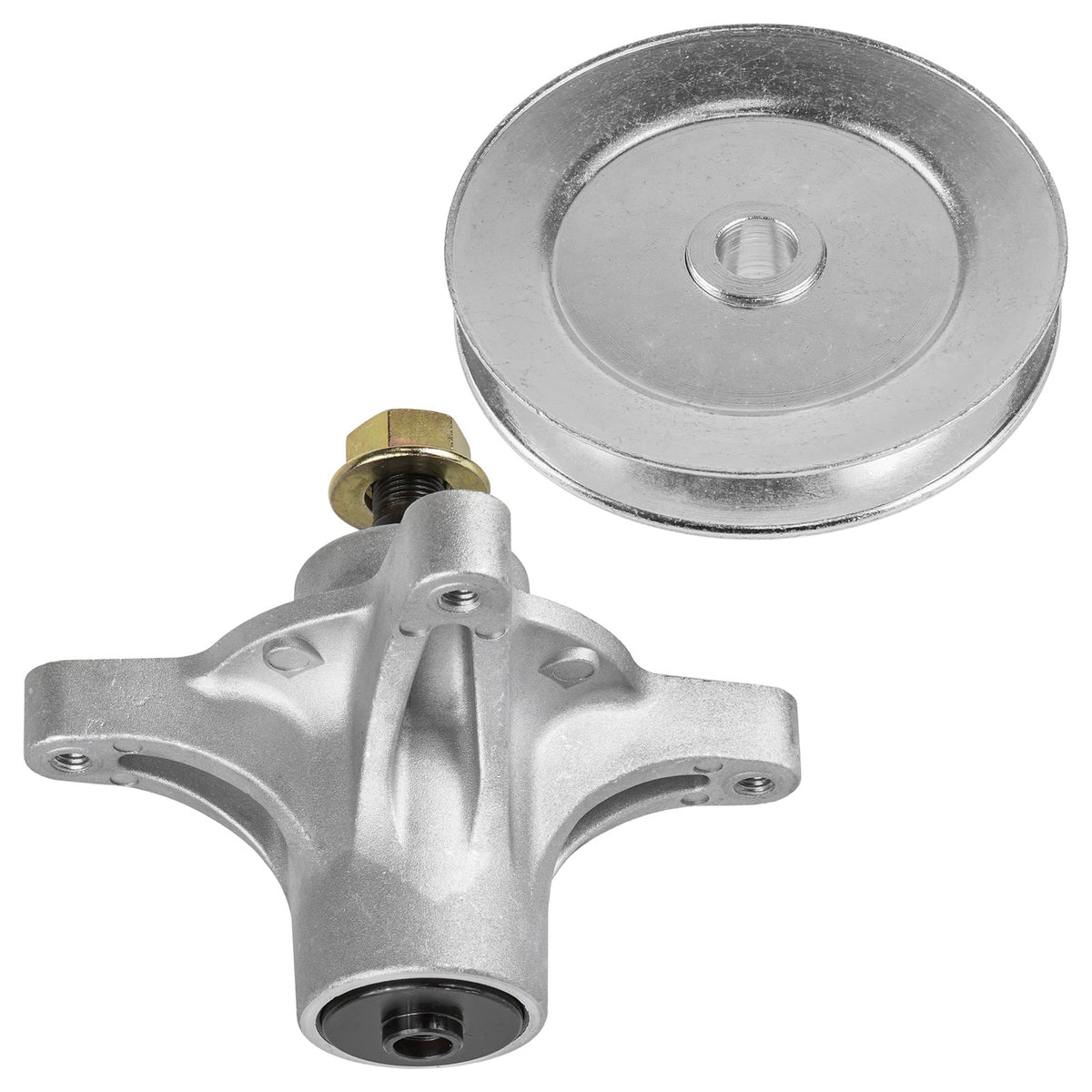 Deck Spindle and Pulley Replacement for Toro TimeCutter MX5060 (2014–2018)