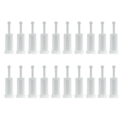 20pcs 11mm Dia White Paint Strainers for HVLP Spray Tools
