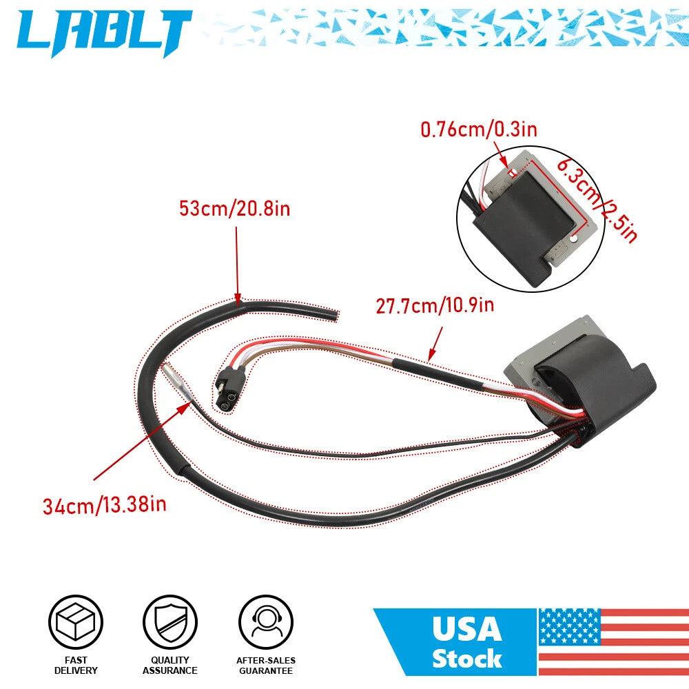Ignition Coil for Club Car DS 1984–1989 (341cc)