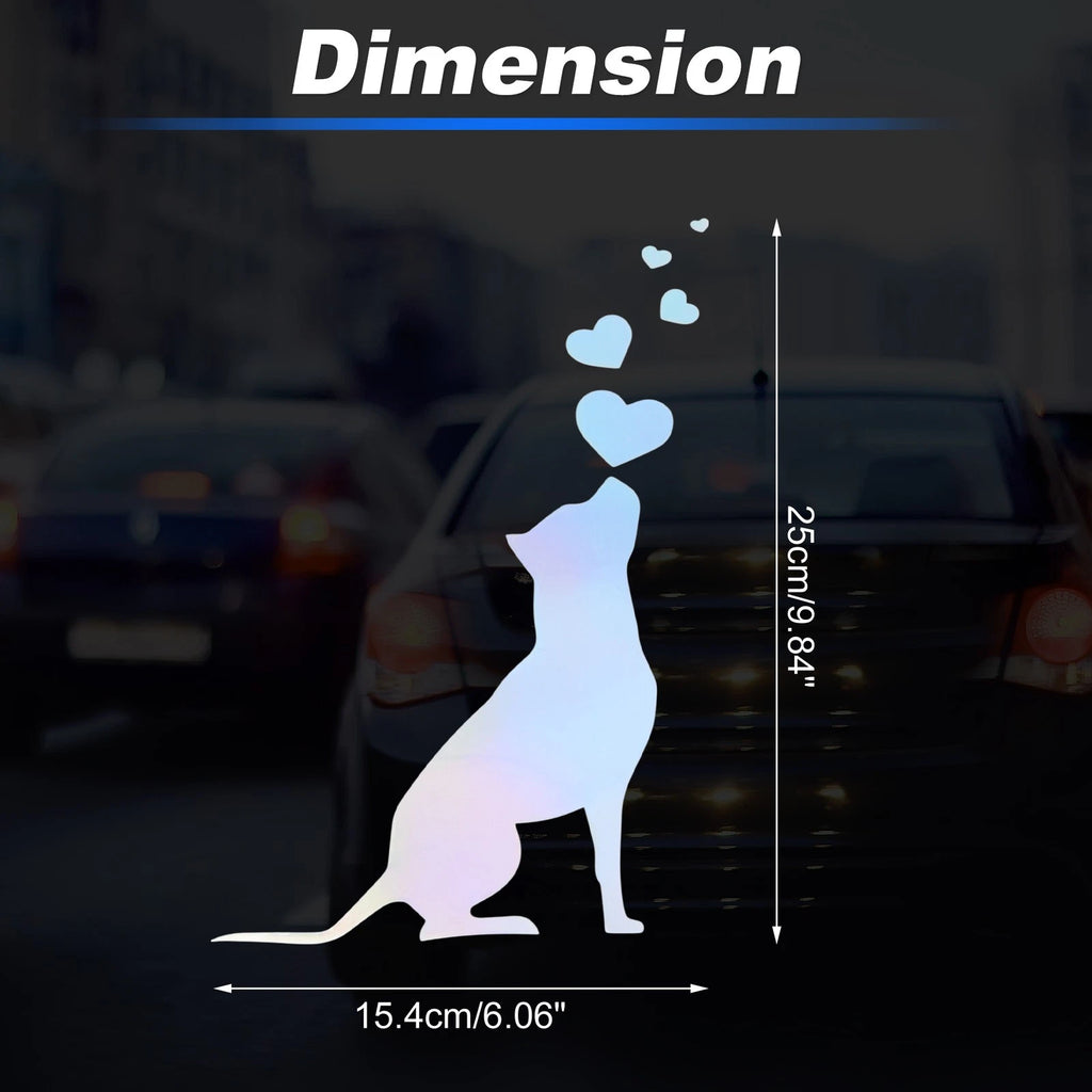 Reflective Bumper Decal for Dog Vomits (Personalized)