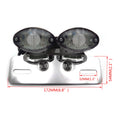 LED Tail Light for Motorcycle Rear Brake Stop Light License Plate Bracket